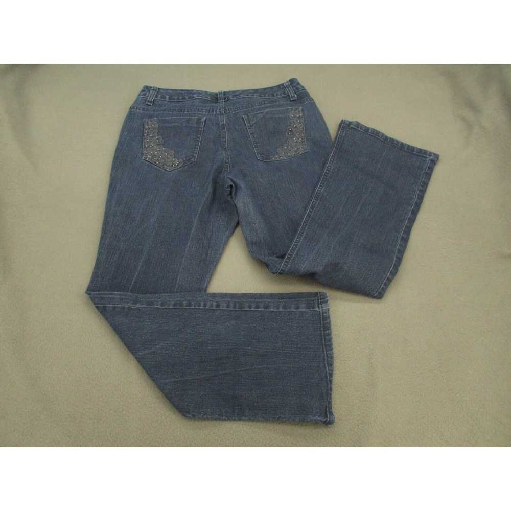 Vintage Sonoma Womens Jeans 12 P Blue Dark Wash B… - image 3