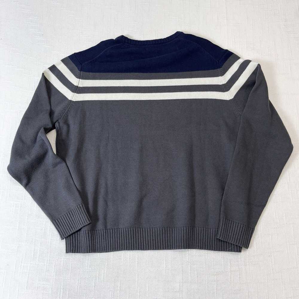 Izod × Vintage Izod Center Striped Crewneck Sweat… - image 2