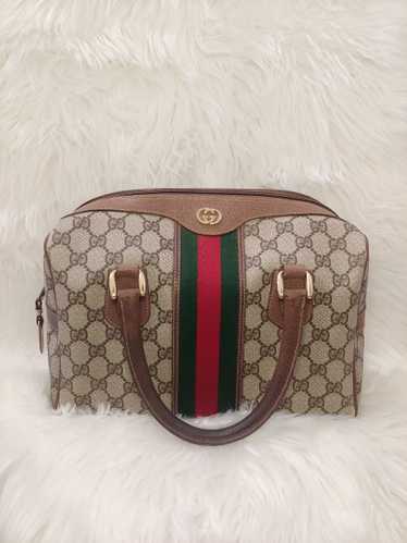 Gucci Vintage Gucci GG Monogram Supreme Sherry Web