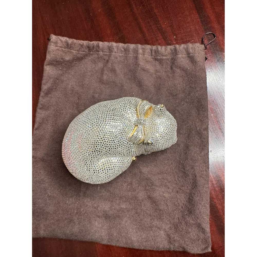 Judith Leiber Glitter clutch bag - image 9