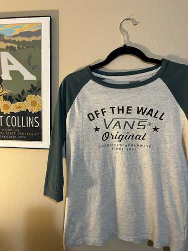 Vans Retro Vintage Vans 3/4 sleeve T