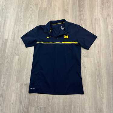 Nike Nike Michigan Wolverines Polo Shirt Men's Me… - image 1