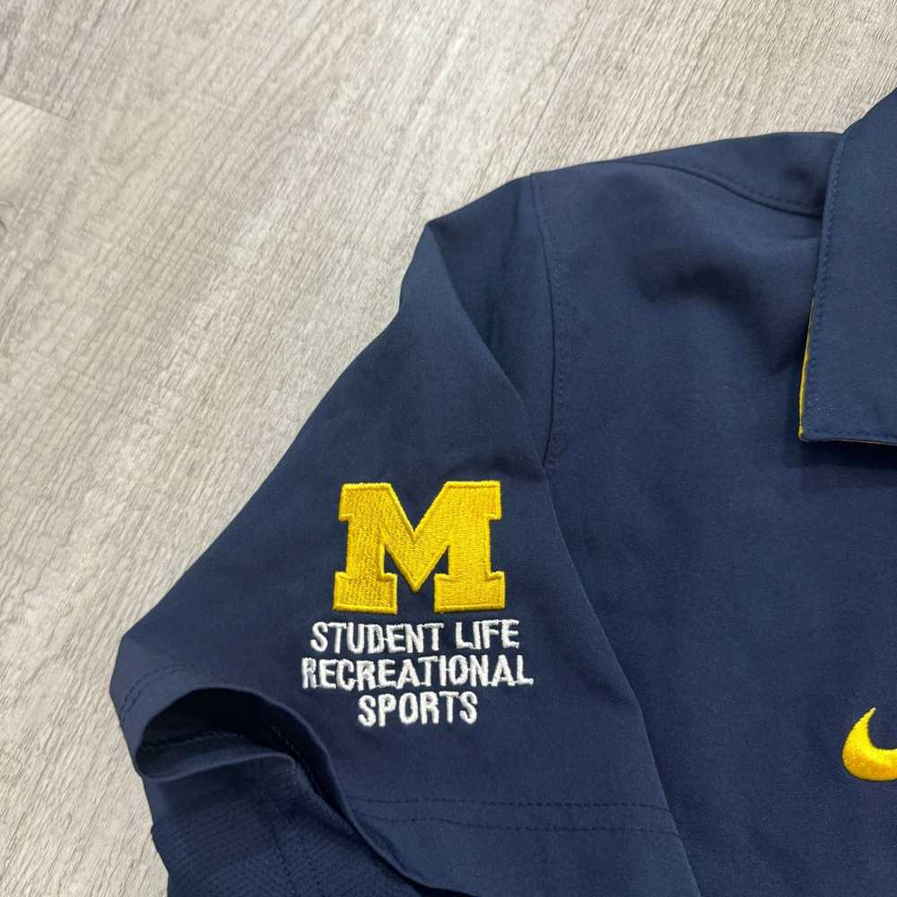 Nike Nike Michigan Wolverines Polo Shirt Men's Me… - image 4