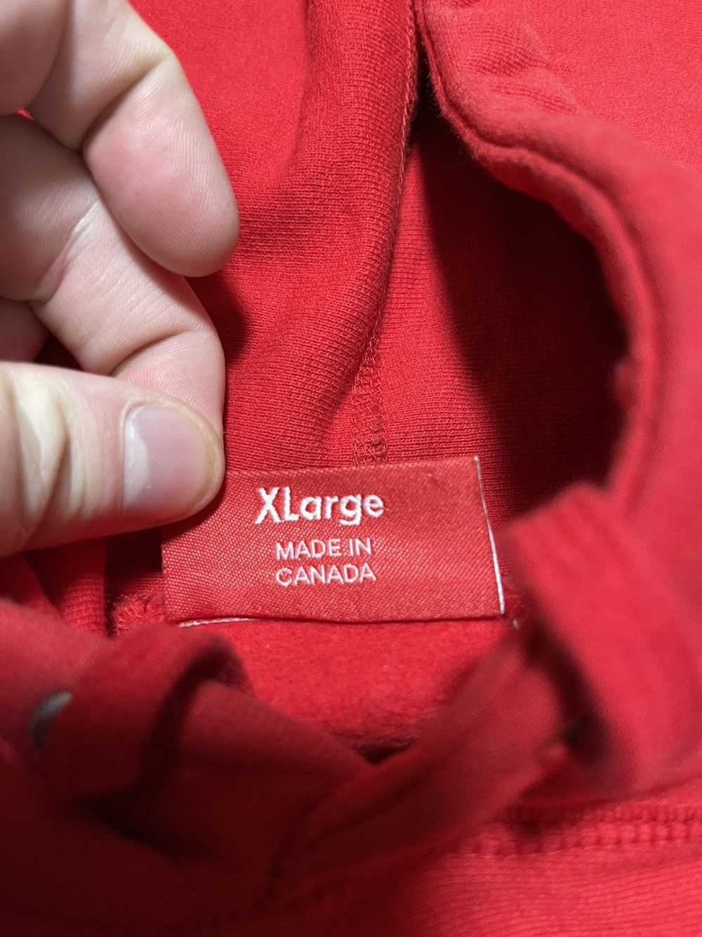 Supreme Supreme FW17 Purple on Red Box Logo Hoodie - image 7