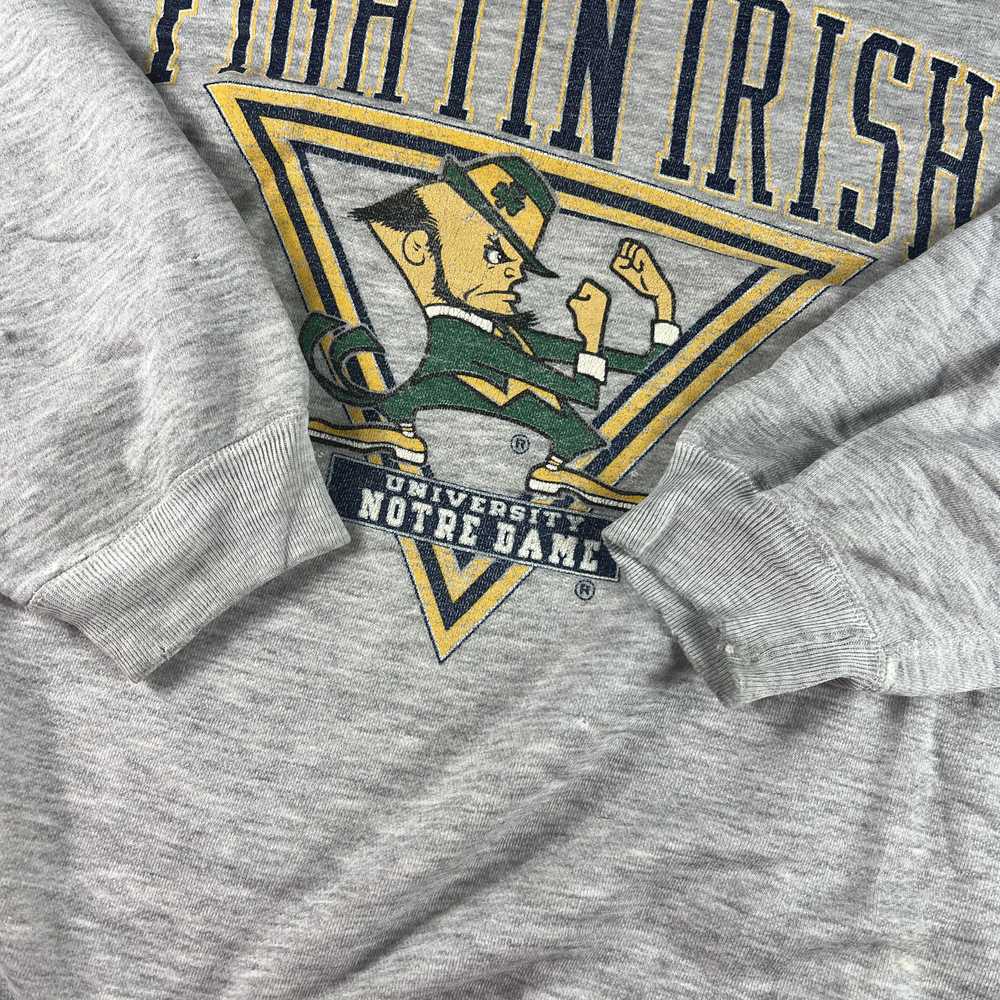 Ncaa × Streetwear × Vintage VTG Notre Dame Fighti… - image 11