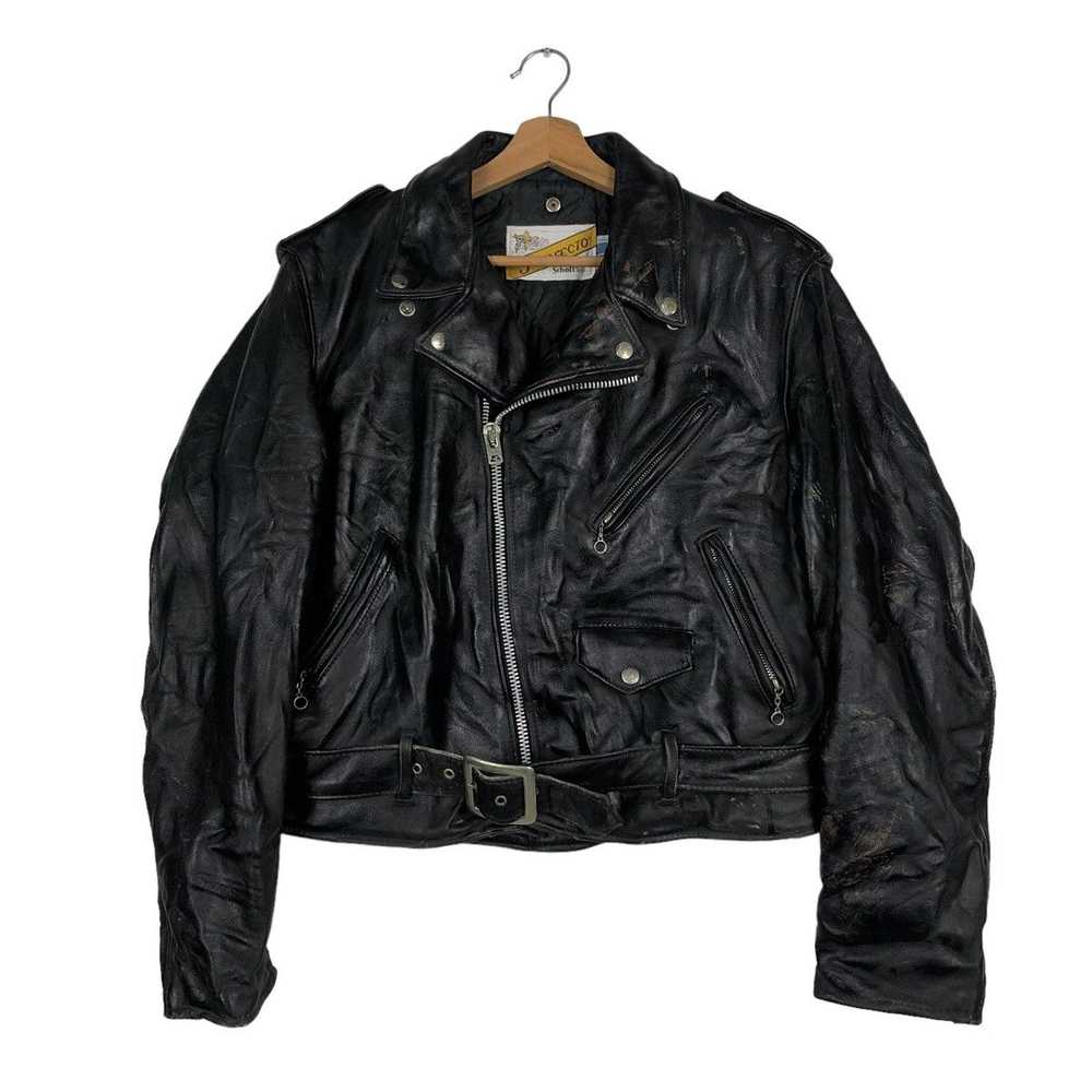 Leather Jacket × Schott 🔥VINTAGE SCHOTT PERFECTO… - image 1