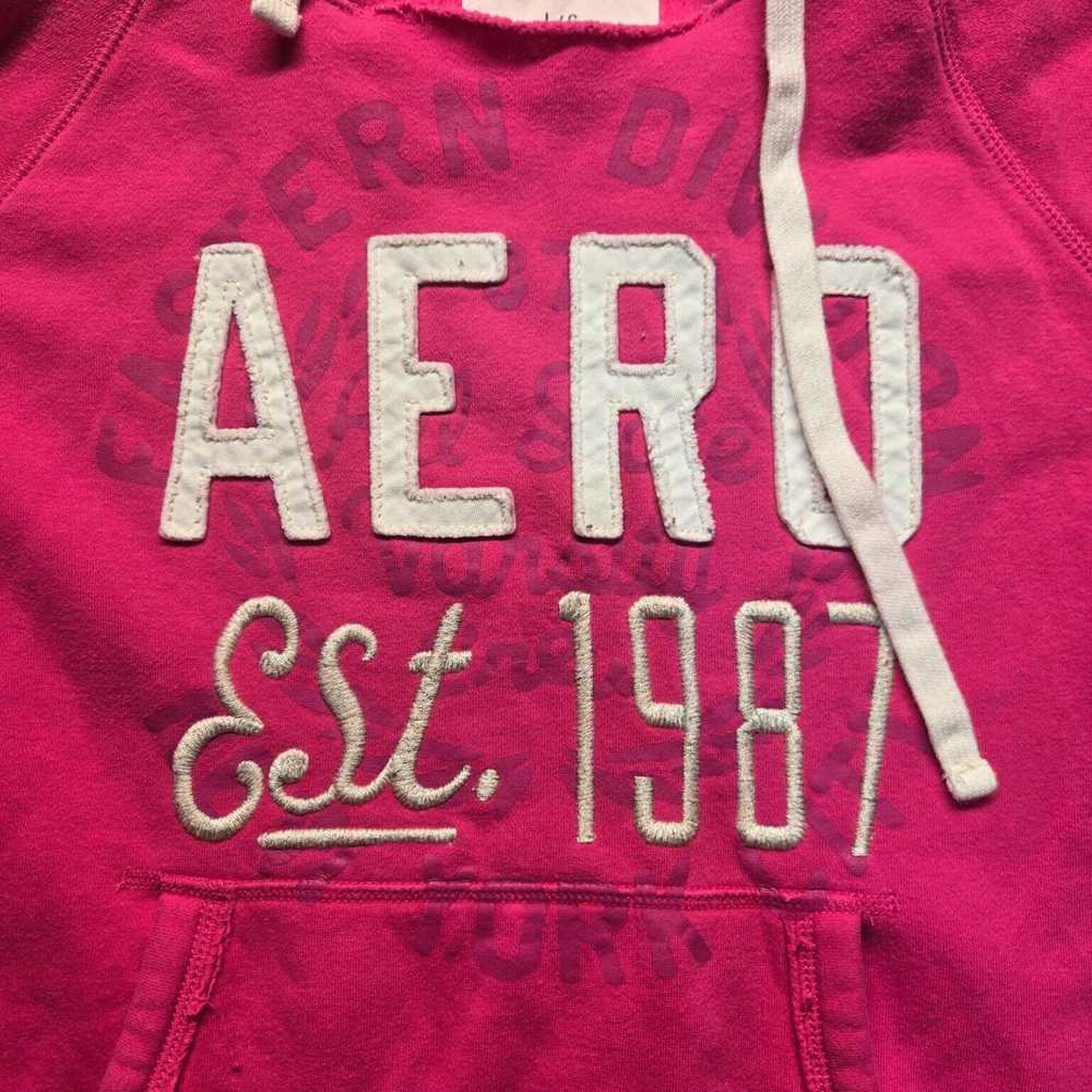 Vintage Est 1987 NYC Authentic Pink Sweater Hoodi… - image 2