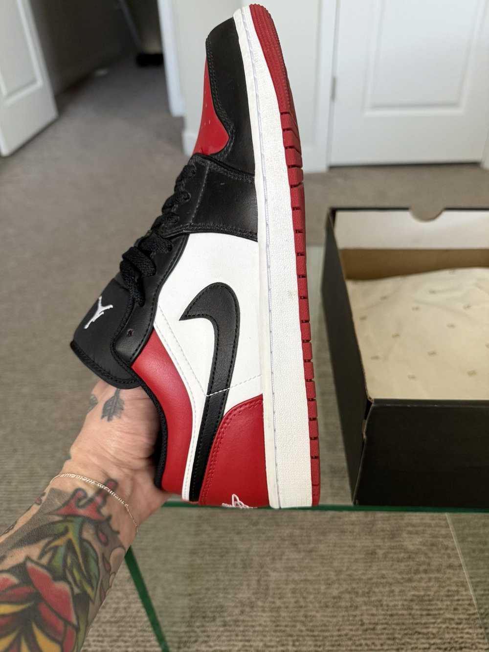 Jordan Brand × Nike Jordan 1 Low Bred Toe - image 10