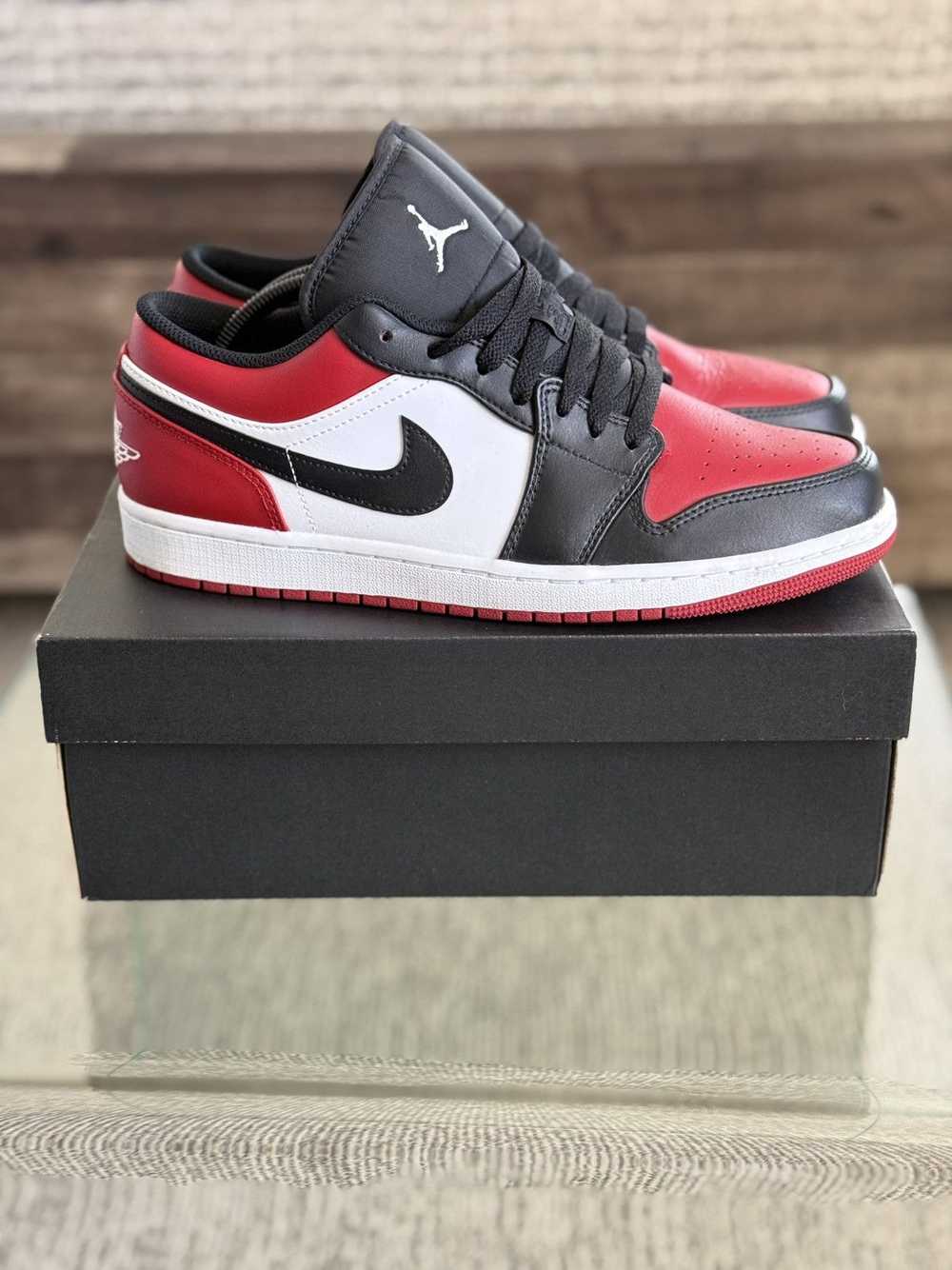 Jordan Brand × Nike Jordan 1 Low Bred Toe - image 1