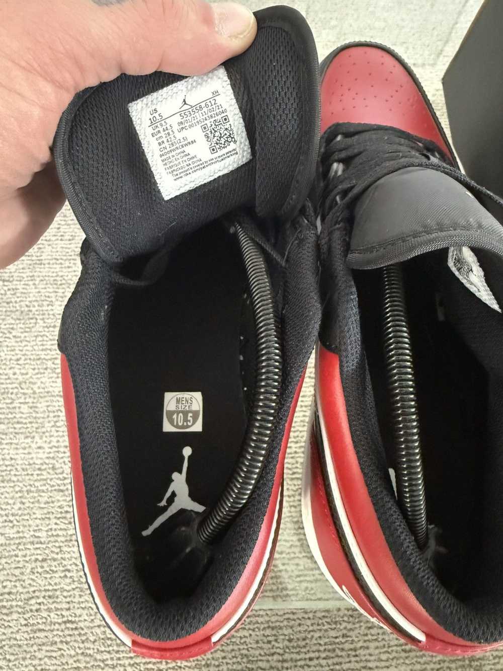 Jordan Brand × Nike Jordan 1 Low Bred Toe - image 8