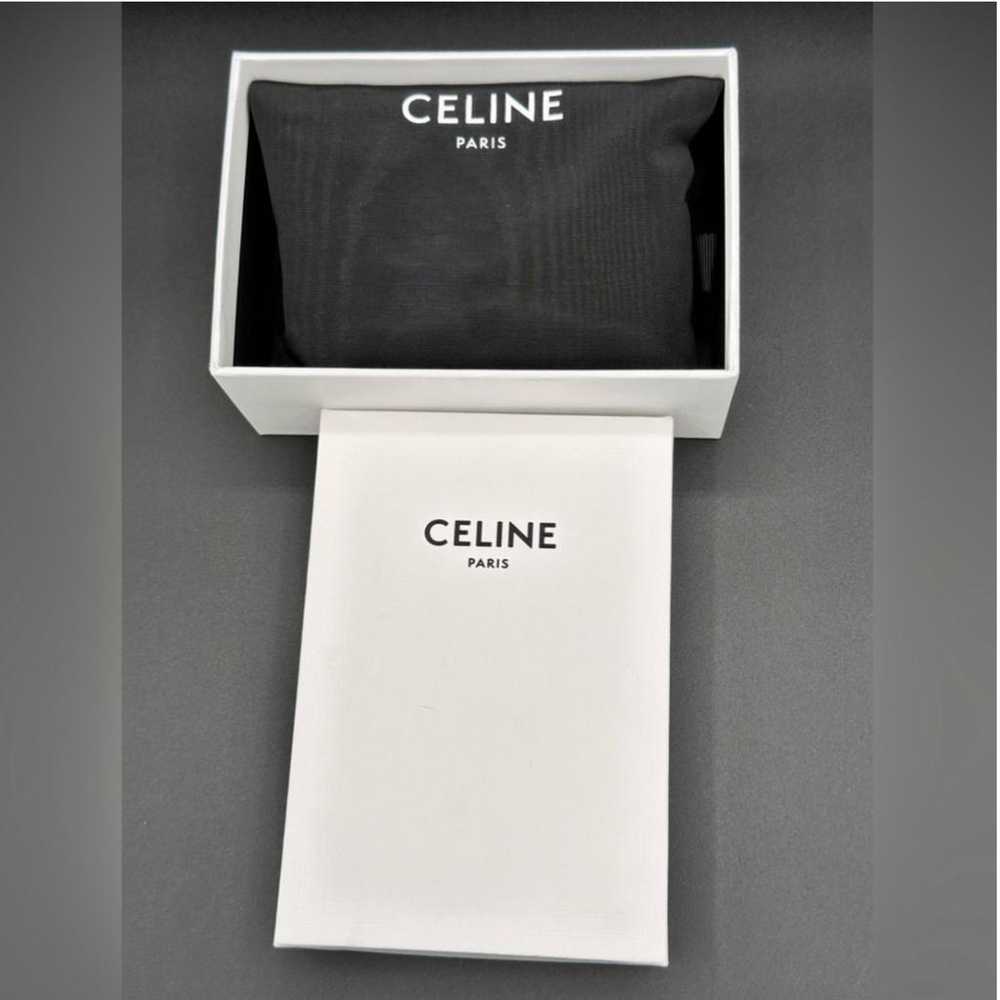 Celine Leather card wallet - image 10