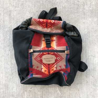 Pendleton Vintage Wool Pendleton Navajo Backpack … - image 1