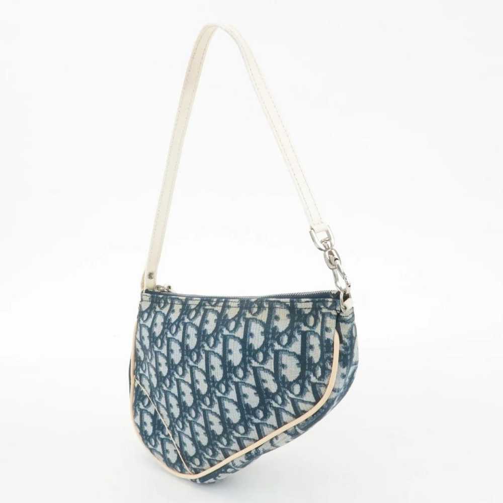 Dior Saddle vintage Classic cloth handbag - image 2