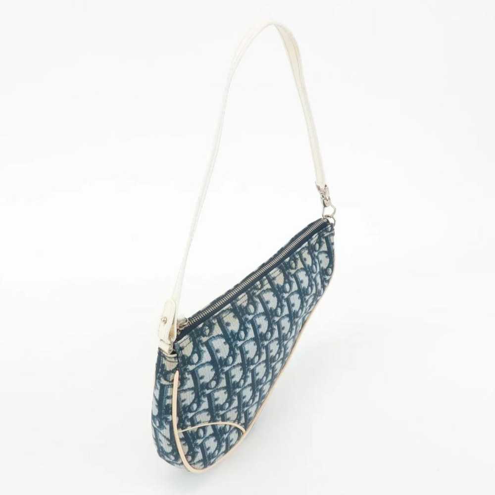 Dior Saddle vintage Classic cloth handbag - image 3