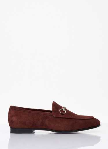 Gucci Jordaan Suede Loafers