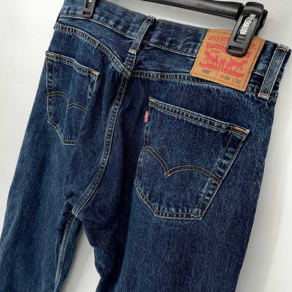 Levi's Levi’s 505 Straight Leg Jeans Men's SZ 34x… - image 6