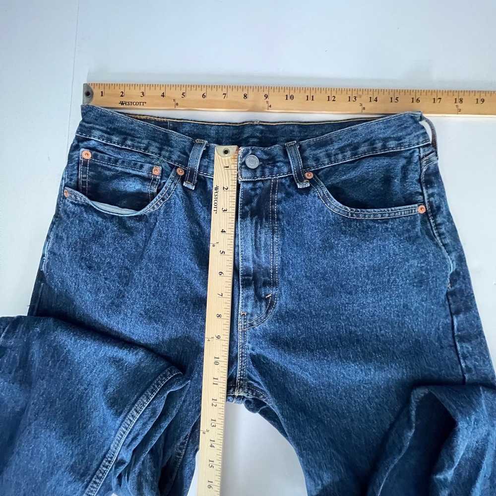 Levi's Levi’s 505 Straight Leg Jeans Men's SZ 34x… - image 7