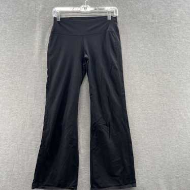 Athleta Soft Stretchy Black Wide Leg Pants with S… - image 1