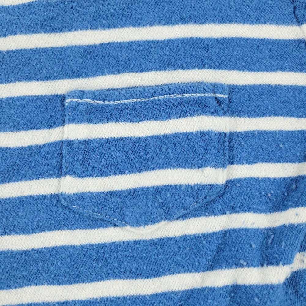 Gap Women's Medium Sized Blue and White Striped C… - image 4