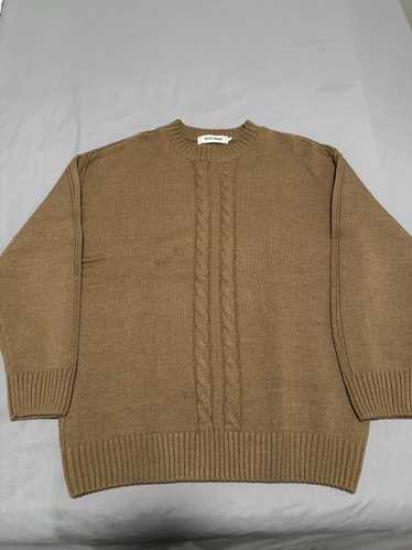 Japanese Brand × Vintage Brown Sweater