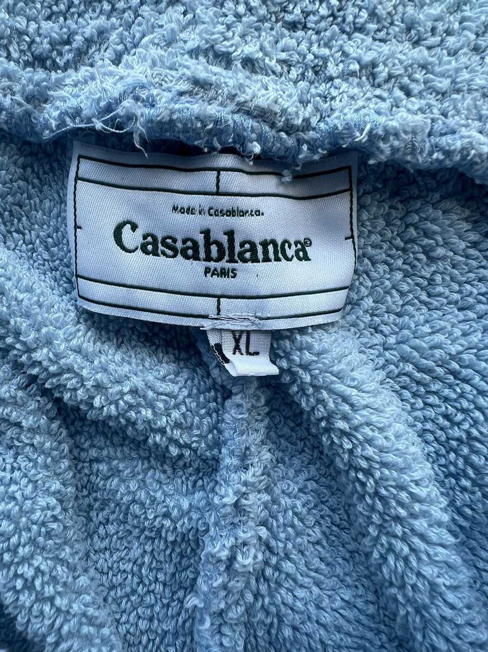 Casablanca Fuzzy Baggy Logo Trackpants - image 4