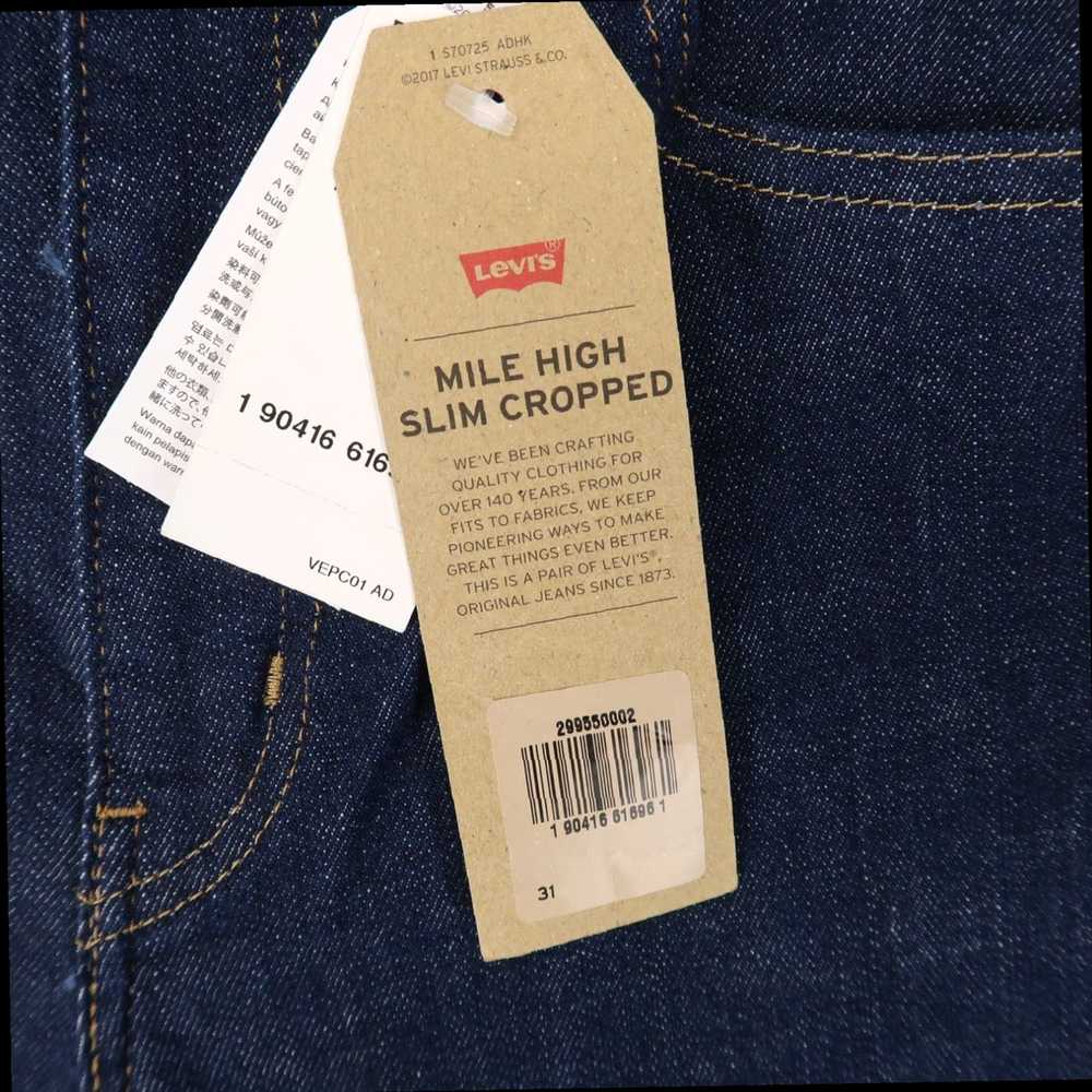 Levi's Women's Blue Stretch Denim High Waisted Sl… - image 3