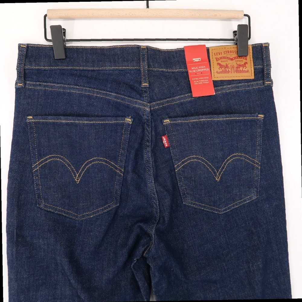 Levi's Women's Blue Stretch Denim High Waisted Sl… - image 5