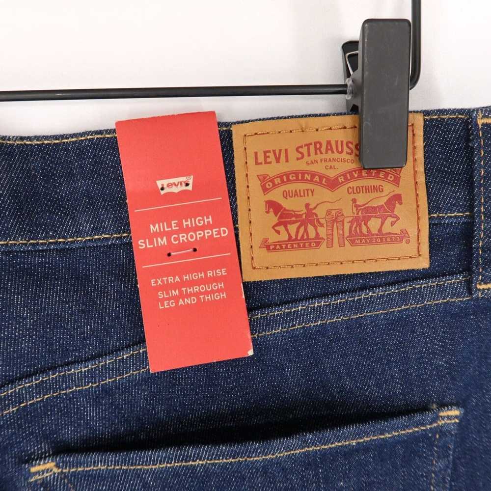 Levi's Women's Blue Stretch Denim High Waisted Sl… - image 6