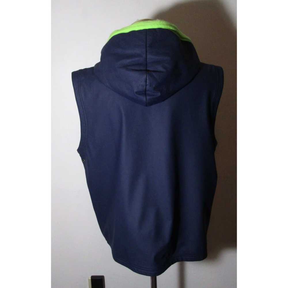 CO Blue Hooded Waterproof Vest for Women by LIZ &… - image 5