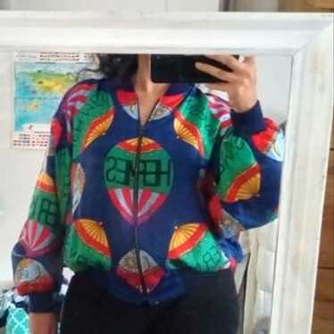 90s HERMES プルオーバー ジャケット シャツ vintage HERMES エルメス 4ポケット ステッチ オーバーサイズ シャツ