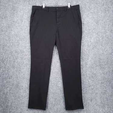 Allsaints Black Park Chino Stretch Straight Slim … - image 1