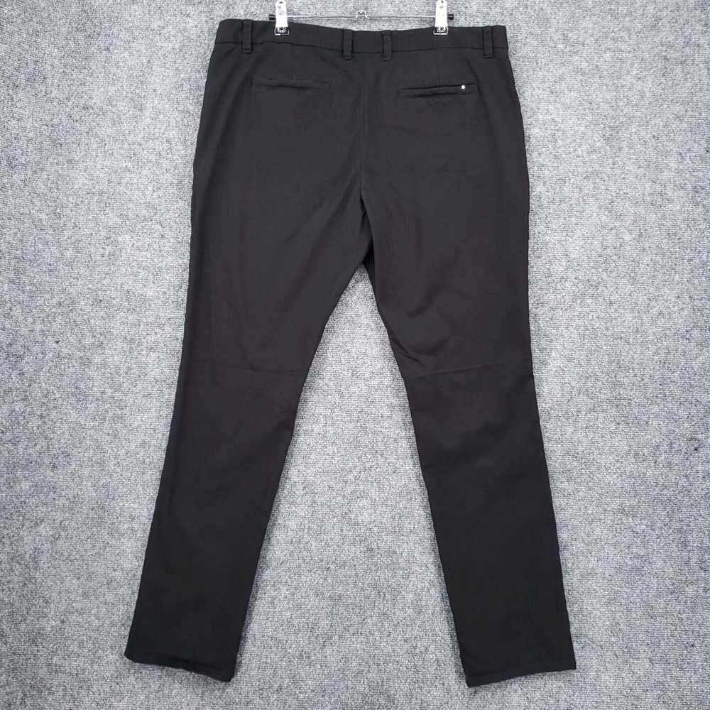 Allsaints Black Park Chino Stretch Straight Slim … - image 2