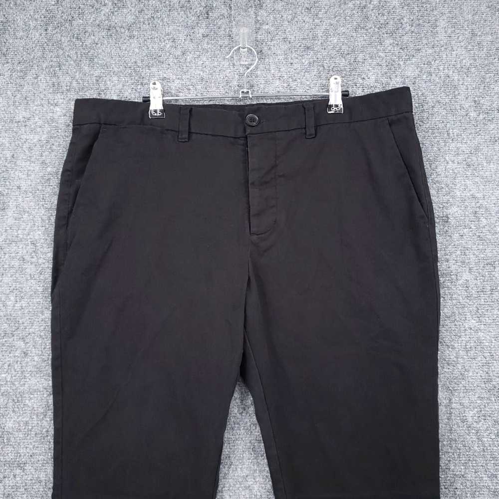 Allsaints Black Park Chino Stretch Straight Slim … - image 3