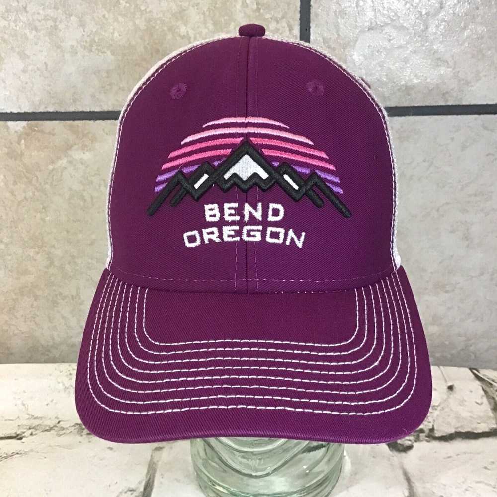 Vintage Bend Oregon Hat Unisex Snapback Plum Purp… - image 1