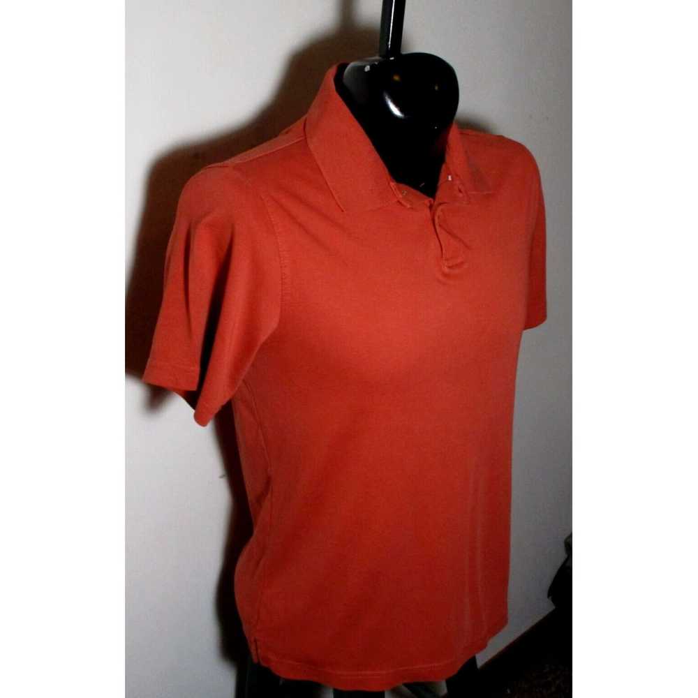 Tasso Elba Rust Red Short Sleeve Polo Shirt in Ri… - image 3