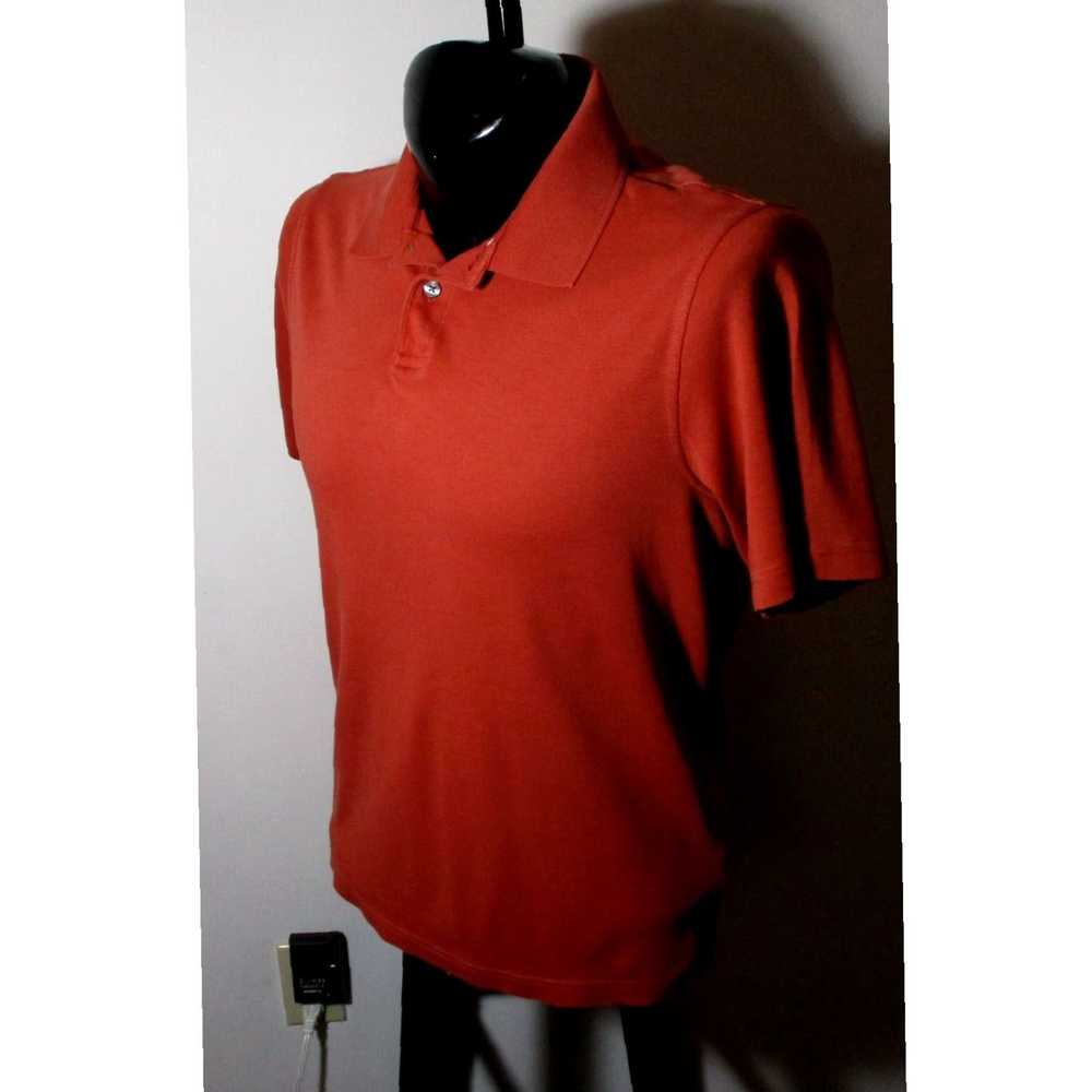 Tasso Elba Rust Red Short Sleeve Polo Shirt in Ri… - image 4