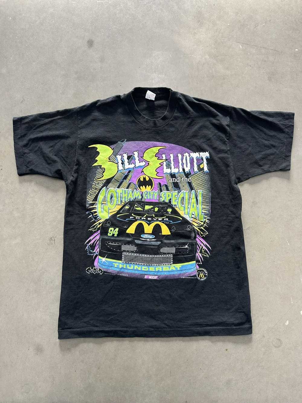 NASCAR × Vintage Vintage Bill Elliot Gotham City … - image 2