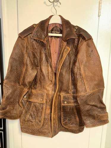 vintage A-2 Wind Armor フライトジャケット 短丈 肉厚 vintage A-2 Wind Armor フライトジャケット 短丈 肉厚