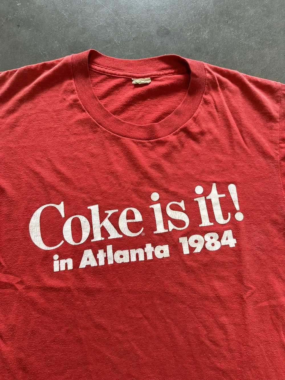 Coca Cola × Vintage Vintage Coke Is It Atlanta Ts… - image 1