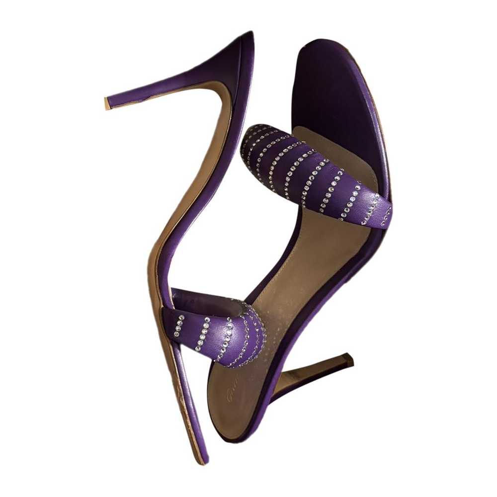 Gianvito Rossi Bijoux leather sandal - image 1