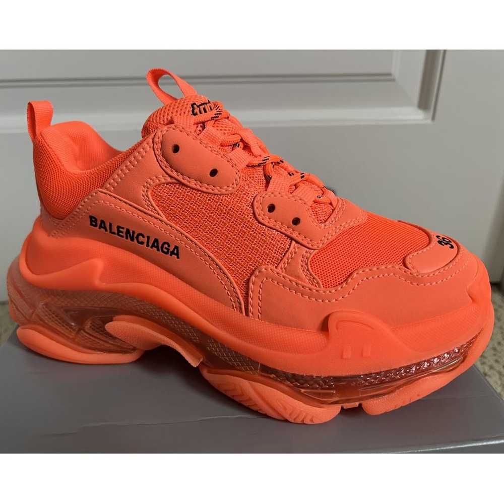 Balenciaga Triple S cloth trainers - image 2