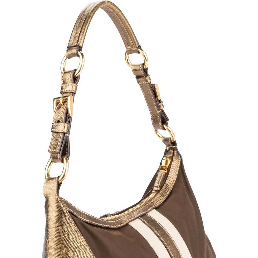 Prada Triangle cloth handbag - image 2