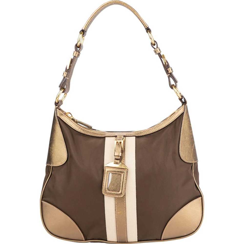 Prada Triangle cloth handbag - image 5