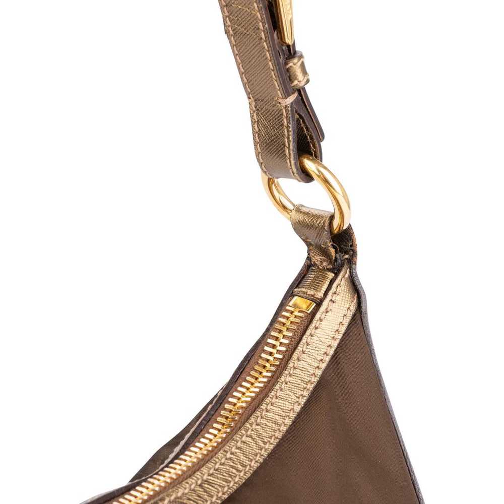 Prada Triangle cloth handbag - image 7