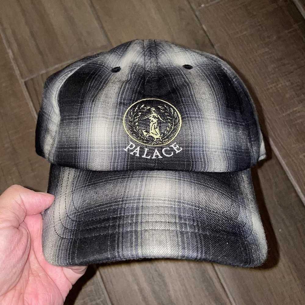 Palace Palace Skateboards Grey Black Plaid Sheppa… - image 1