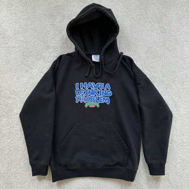 Vetements AW19 DRINKING PROBLEM FUCK HOODIE