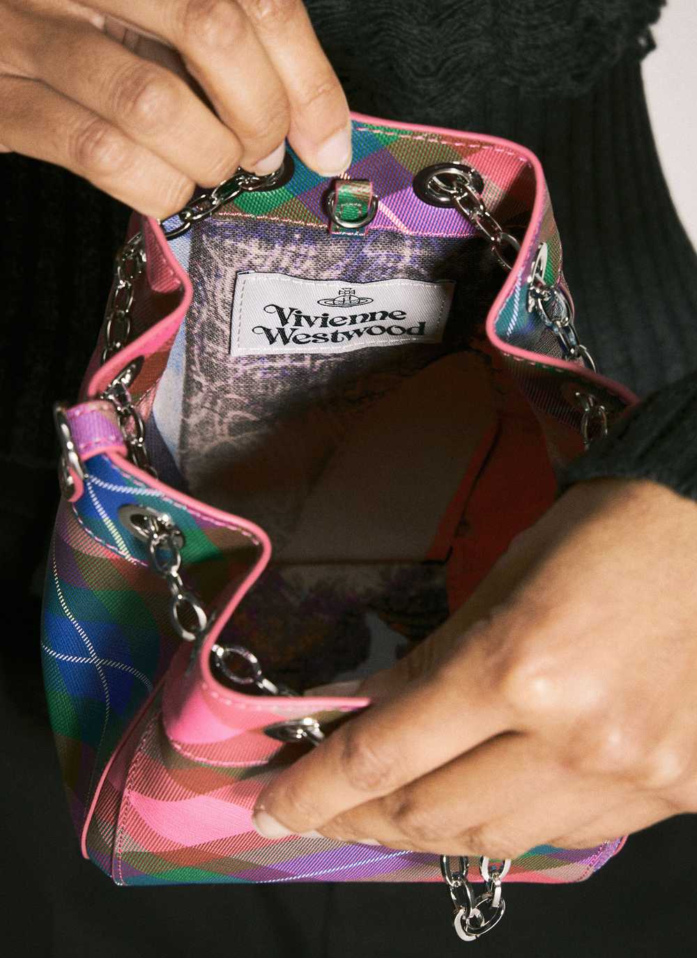 Vivienne Westwood Chrissy Small Bucket Bag - image 6