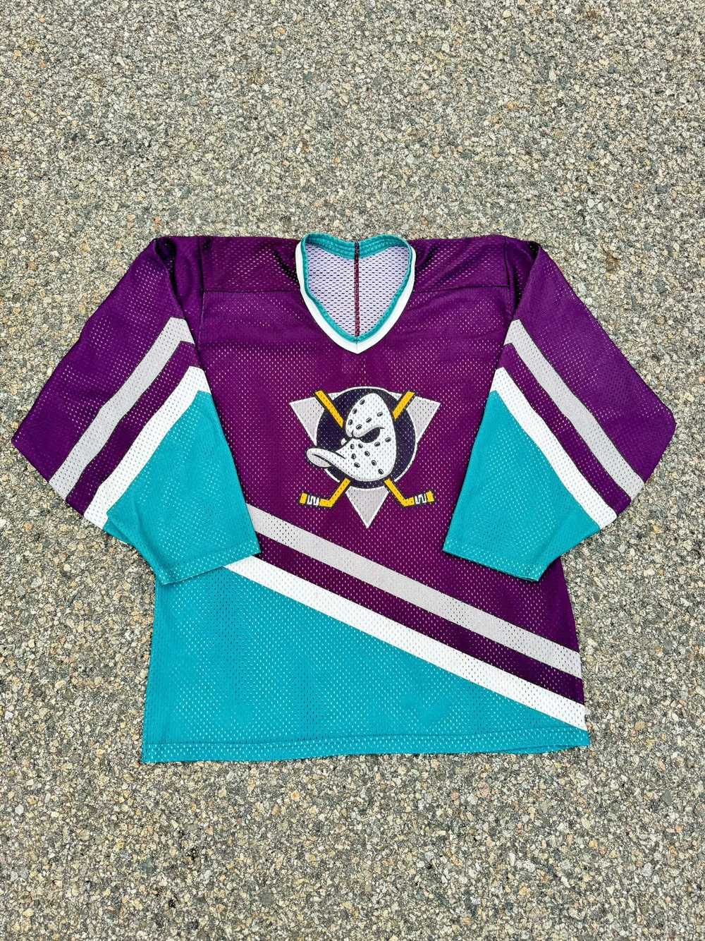 Ccm × Movie × Vintage Mighty Ducks CCM Vintage 90… - image 1