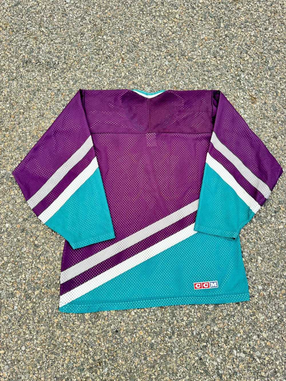 Ccm × Movie × Vintage Mighty Ducks CCM Vintage 90… - image 2