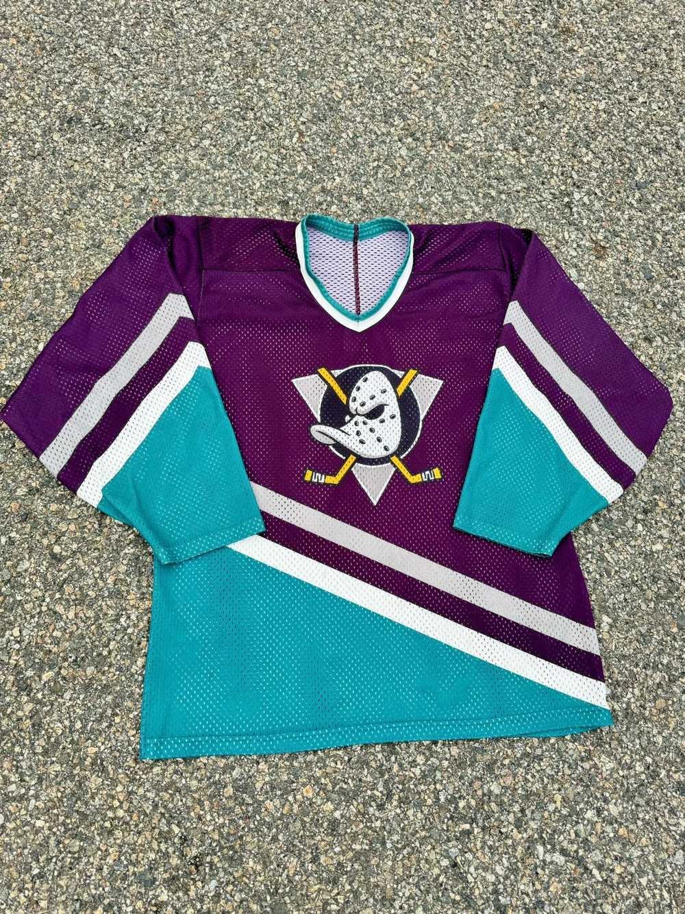 Ccm × Movie × Vintage Mighty Ducks CCM Vintage 90… - image 5